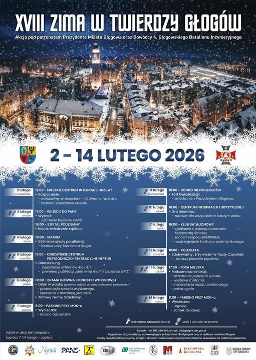 Ilustracja wprowadzenia: Zima w Twierdzy 2026