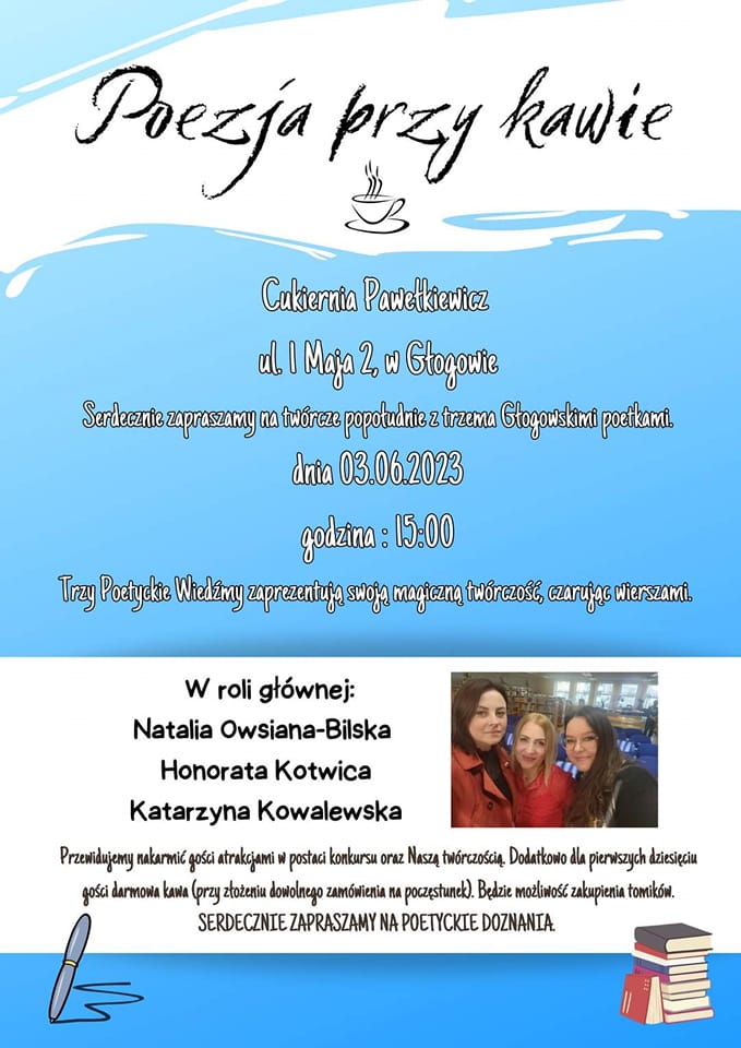 Ilustracja wprowadzenia: Poezja przy kawie