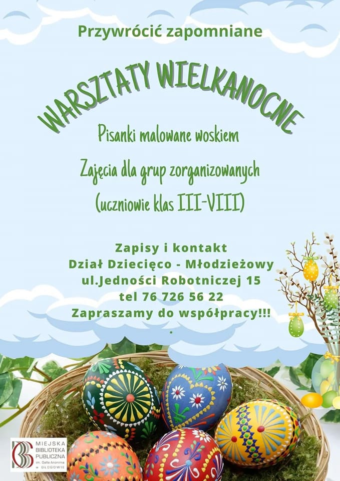 Ilustracja wprowadzenia: Warsztaty z malowania pisanek 🥚