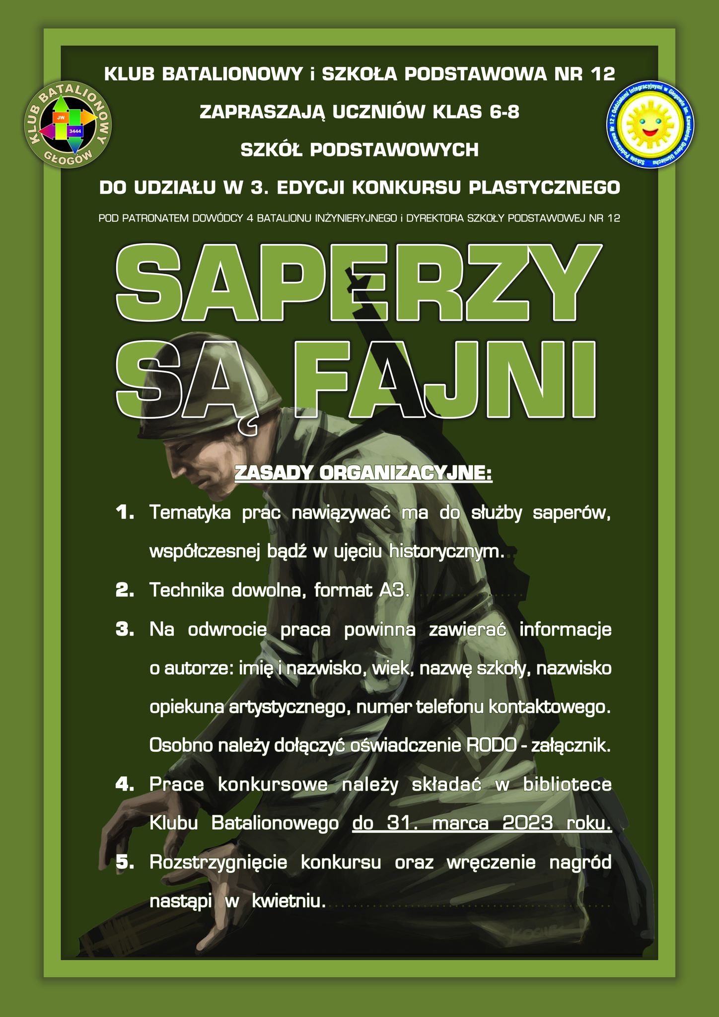 Ilustracja wprowadzenia: Saperzy są fajni