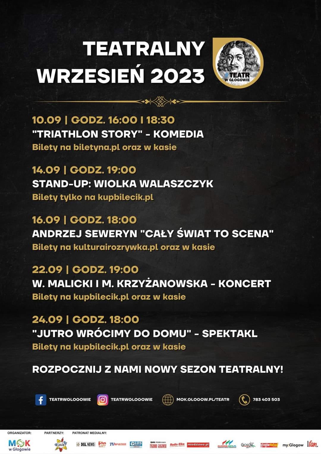 Ilustracja wprowadzenia: Wrzesień w teatrze