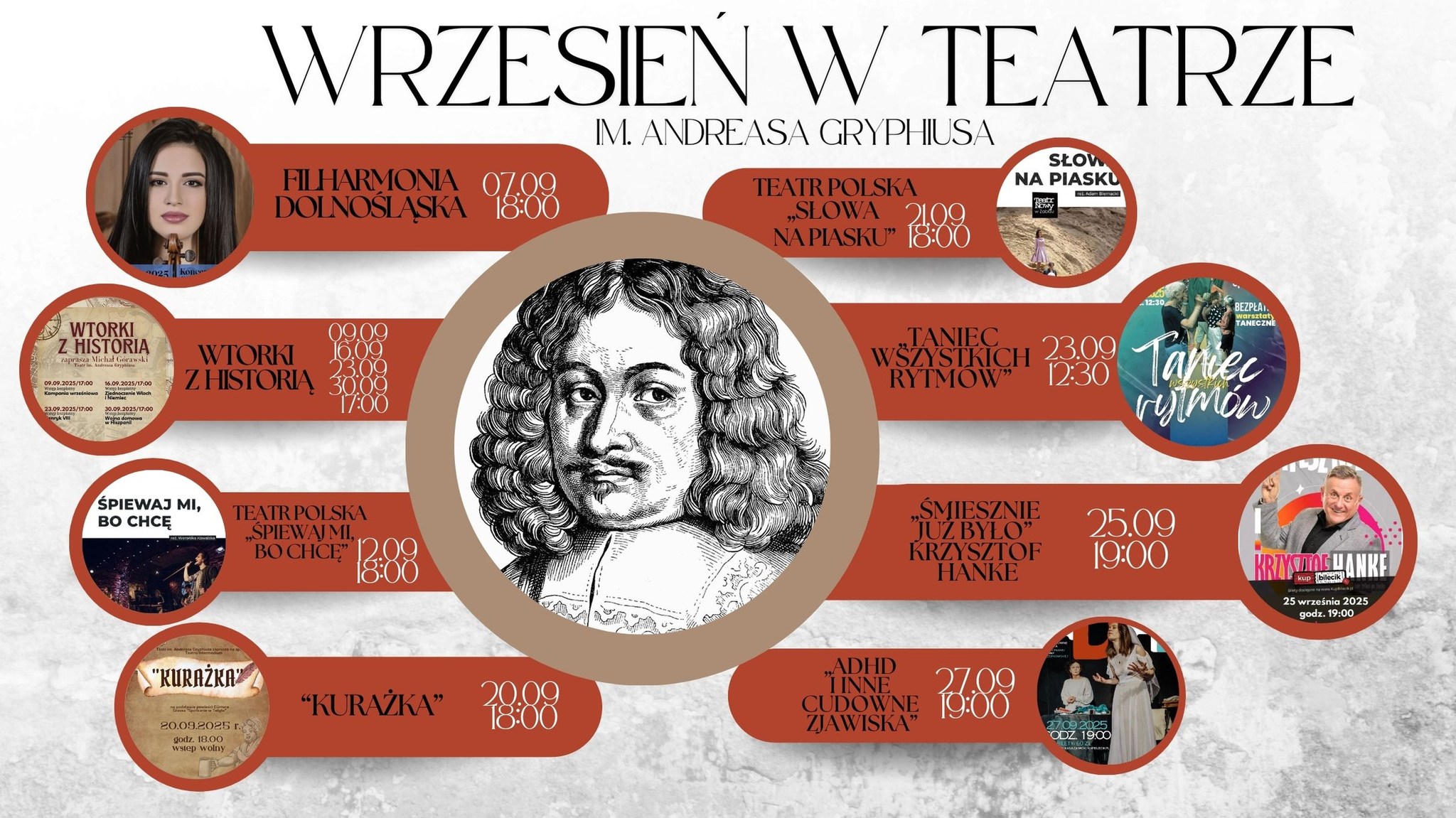 Ilustracja wprowadzenia: Wrzesień w Teatrze im. Andreasa Gryphiusa