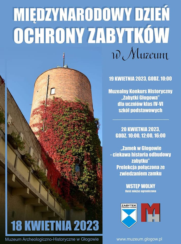 Ilustracja wprowadzenia: Międzynarodowy Dzień Ochrony zabytków muzeum